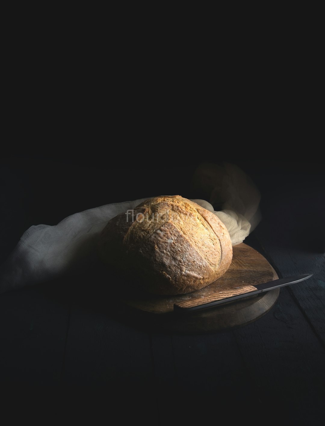 Baker at work