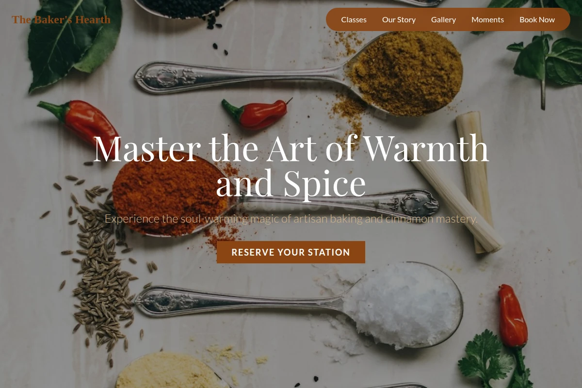 Cinnamon Cooking Class